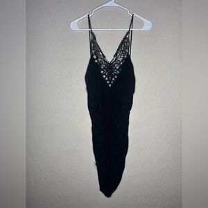 Moschino jeans butterfly mini dress small